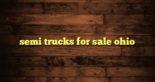 semi trucks for sale ohio