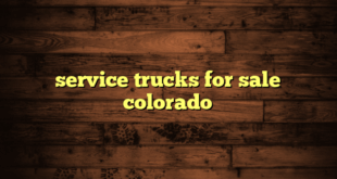 service trucks for sale colorado