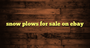 snow plows for sale on ebay
