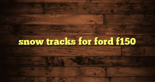snow tracks for ford f150