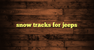 snow tracks for jeeps