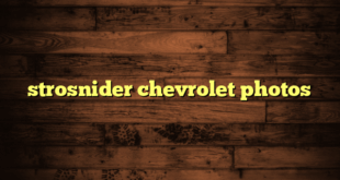 strosnider chevrolet photos