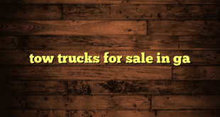 tow trucks for sale in ga