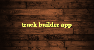 truck builder app