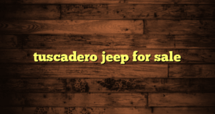 tuscadero jeep for sale