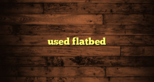 used flatbed