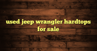 used jeep wrangler hardtops for sale