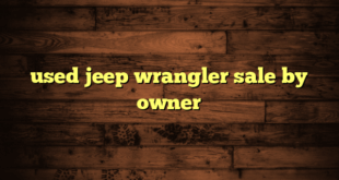 used jeep wrangler sale by owner