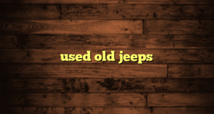 used old jeeps