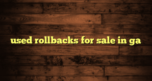used rollbacks for sale in ga