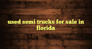 used semi trucks for sale in florida