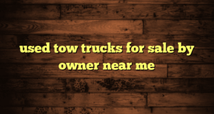 used tow trucks for sale by owner near me
