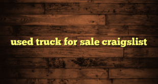 used truck for sale craigslist