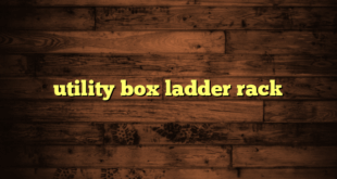 utility box ladder rack