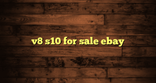 v8 s10 for sale ebay