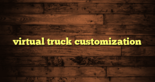 virtual truck customization