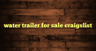 water trailer for sale craigslist