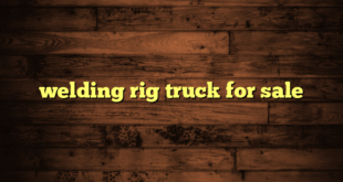welding rig truck for sale