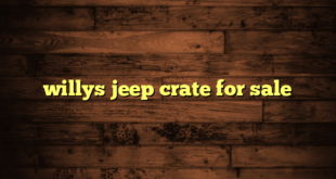 willys jeep crate for sale