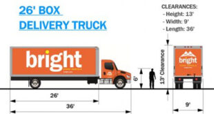 26 foot box truck dimensions