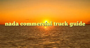 nada commercial truck guide
